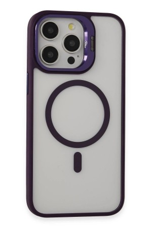 LRZ02 iPhone 15 Pro Max Kılıf Roblox Lens Magsafe Standlı Kapak - Derin&hellip;