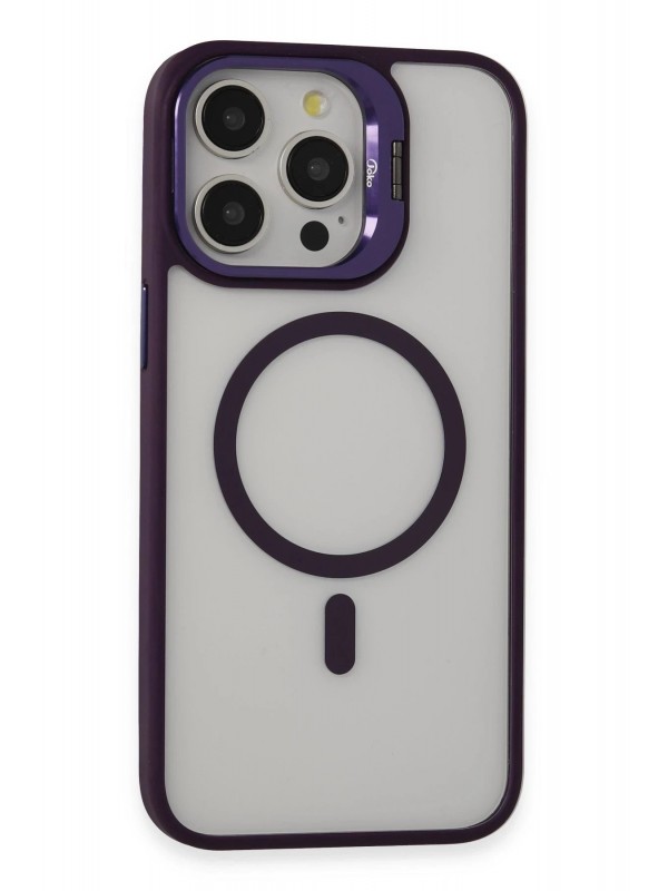 LRZ02 iPhone 15 Pro Max Kılıf Roblox Lens Magsafe Standlı Kapak - Derin&hellip;