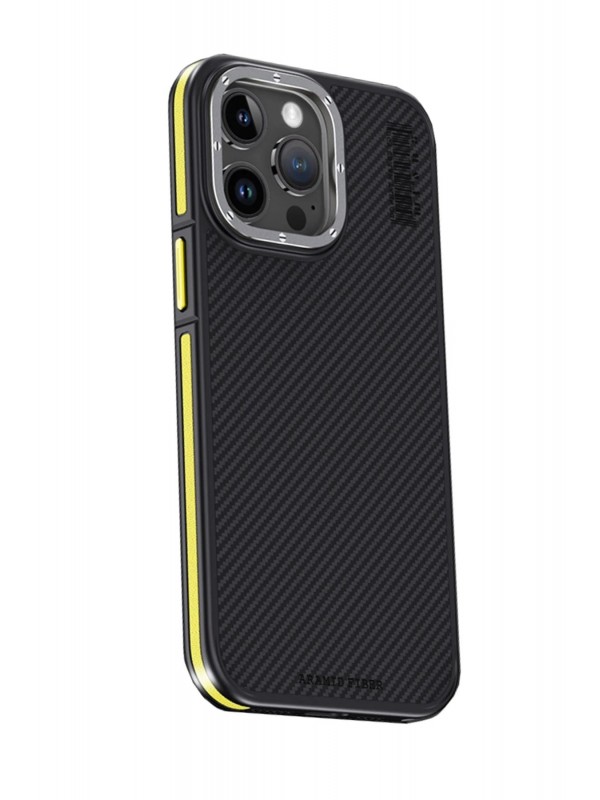 LRZ02 iPhone 15 Pro Kılıf Aramid 600D Kevlar Karbon Fiber Magsafe Kapak &hellip;