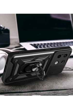 LRZ02 Xiaomi Redmi Note 13 Pro 4G Pars Lens Yüzüklü Silikon - Yeşil&hellip;