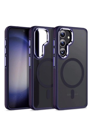 LRZ02 Samsung Galaxy S24 Winner Magsafe Kapak - Derin Mor&hellip;