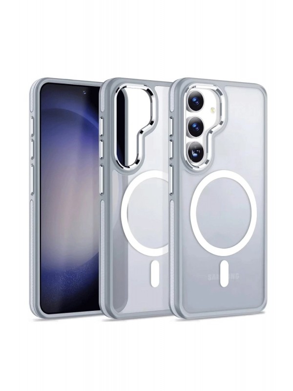 LRZ02 Samsung Galaxy S24 Winner Magsafe Kapak - Gri&hellip;