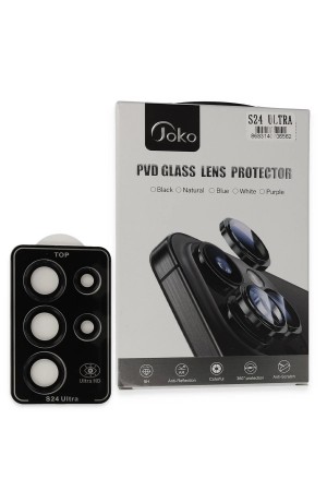 LRZ02 Samsung Galaxy S24 Ultra PVD Metal Kamera Lens - Siyah&hellip;