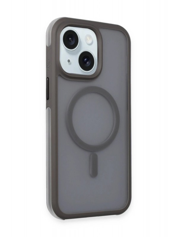 LRZ02 iPhone 15 Toras Airbag Magsafe Kapak - Titan Gri&hellip;