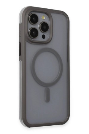 LRZ02 iPhone 15 Pro Max Toras Airbag Magsafe Kapak - Titan Gri&hellip;