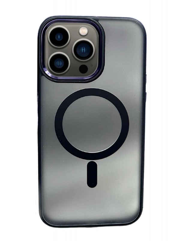 LRZ02 iPhone 14 Pro Solid Magsafe Kapak - Derin Mor… LRZ02 iPhone 14 Pro Solid Magsafe Kapak - Derin Mor…