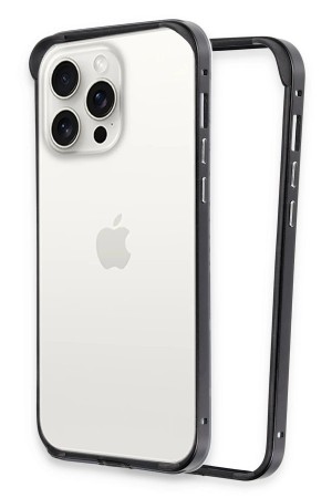 LRZ02 iPhone 14 Pro Land Bumper Koruma Kapak - Siyah&hellip;