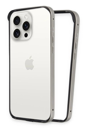 LRZ02 iPhone 14 Pro Land Bumper Koruma Kapak - Titan Gri&hellip;