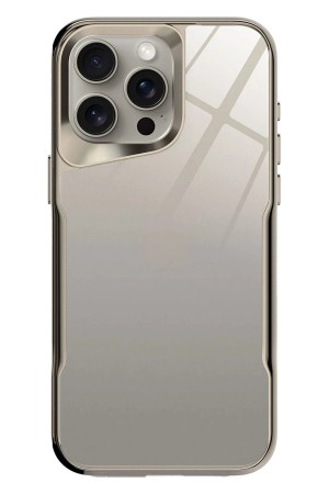 LRZ02 iPhone 14 Pro Craft Kapak - Titan Gri&hellip;