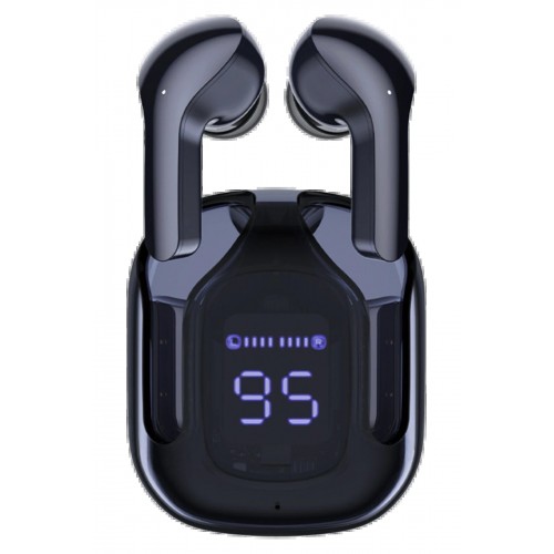 LRZ02 GT13 Dijital Şarj Göstergeli Kablosuz Airpods Kulaklık - Siyah