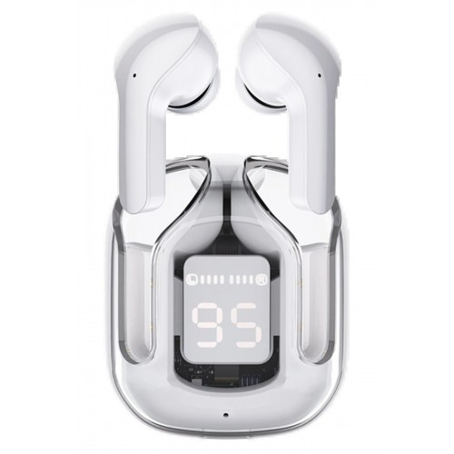 LRZ02 GT13 Dijital Şarj Göstergeli Kablosuz Airpods Kulaklık - Beyaz