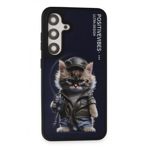 LRZ02 Samsung Galaxy S24 Fun Magsafe Kapak - Lacivert