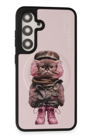 LRZ02 Samsung Galaxy S24 Fun Magsafe Kapak - Pembe&hellip;