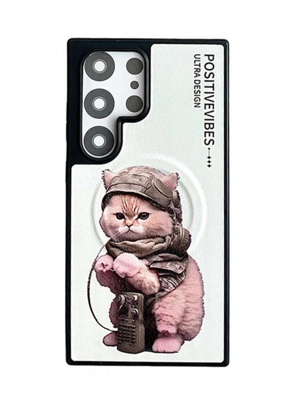 LRZ02 Samsung Galaxy S24 Ultra Fun Magsafe Kapak - Beyaz&hellip;