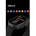 LRZ02 Ultra 8 2.1 inç IPS Ekran Konuşma ve NFC Özellikli Akıllı Saat - Siyah