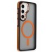 LRZ02 Samsung Galaxy S24 Winner Magsafe Kapak - Turuncu