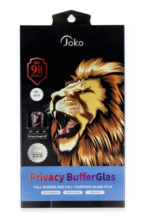 LRZ02 iPhone 14 Pro Buffer Hayalet Cam Ekran Koruy