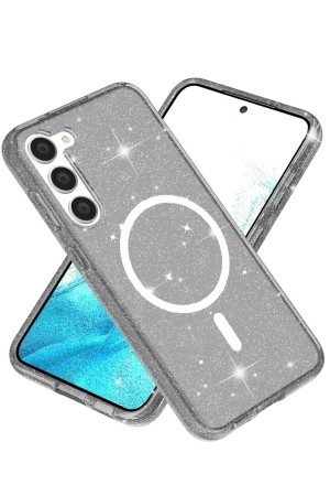 LRZ02 Samsung Galaxy S23 Kılıf Star Magsafe Kapak - Siyah&hellip;