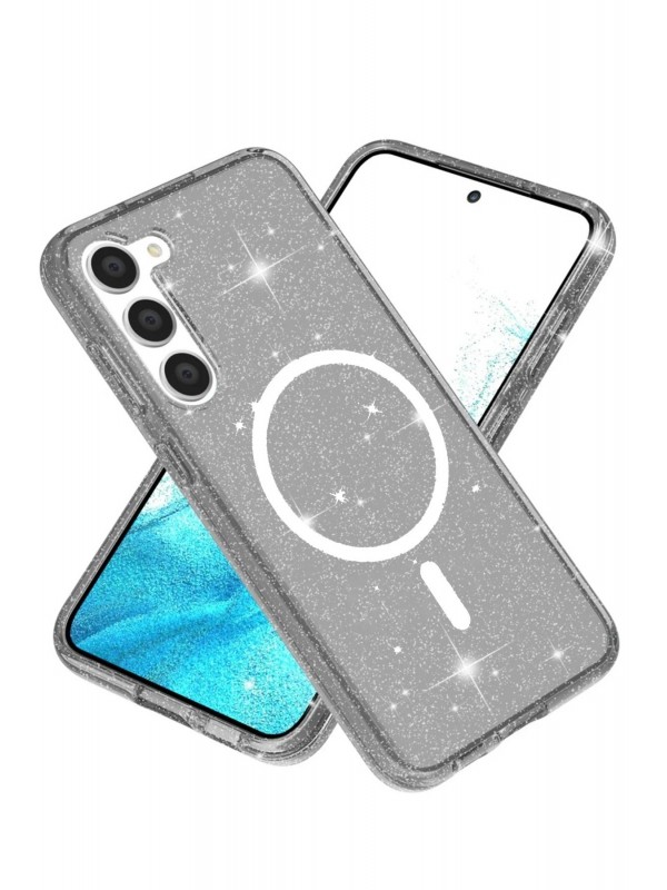 LRZ02 Samsung Galaxy S23 Kılıf Star Magsafe Kapak - Siyah&hellip;