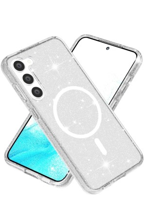 LRZ02 Samsung Galaxy S23 Kılıf Star Magsafe Kapak - Şeffaf&hellip;