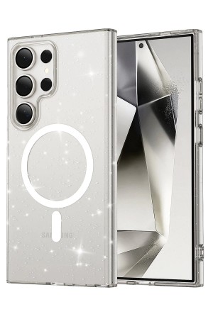 LRZ02 Samsung Galaxy S23 Ultra Kılıf Star Magsafe Kapak - Şeffaf&hellip;