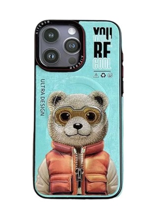 LRZ02 iPhone 14 Pro Max Fun Magsafe Kapak - Turkuaz&hellip;