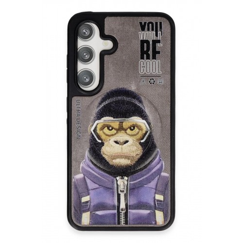 LRZ02 Samsung Galaxy S24 Fun Magsafe Kapak - Natural Grey