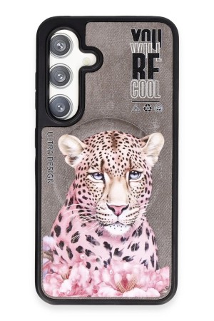 LRZ02 Samsung Galaxy S24 Fun Magsafe Kapak - Natural Grey-2