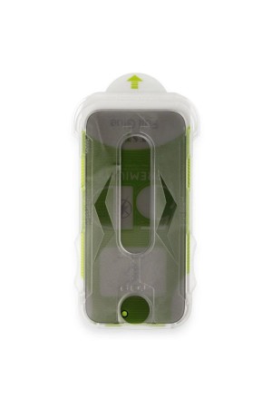 LRZ02 iPhone 16 Pro Max Magic 5D Hayalet Cam - Siy