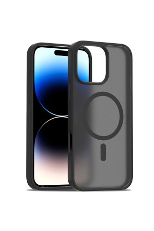 LRZ02 iPhone 16 Pro Jota Magsafe Kapak - Siyah&hellip;