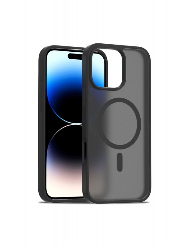 LRZ02 iPhone 16 Pro Jota Magsafe Kapak - Siyah&hellip;