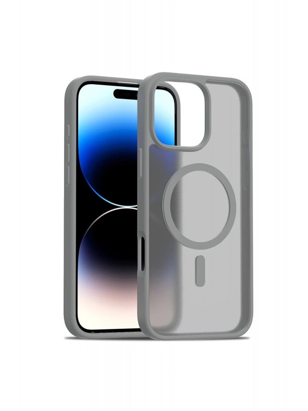 LRZ02 iPhone 16 Pro Jota Magsafe Kapak - Titan Gri&hellip;