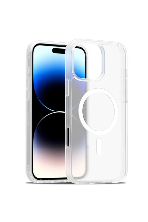LRZ02 iPhone 16 Pro Jota Magsafe Kapak - Şeffaf&hellip;