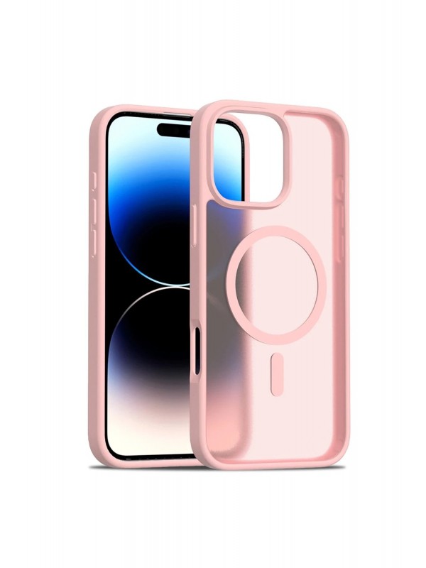 LRZ02 iPhone 16 Pro Max Jota Magsafe Kapak - Pudra&hellip;