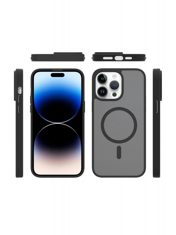 LRZ02 iPhone 15 Pro Jota Magsafe Kapak - Titan Gri&hellip;
