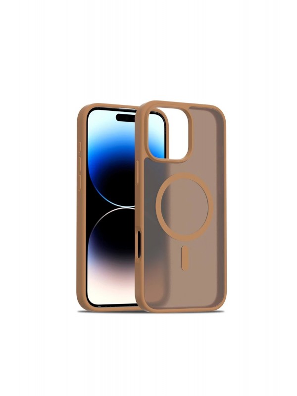 LRZ02 iPhone 16 Pro Jota Magsafe Kapak - Çöl Titanyum&hellip;