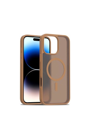 LRZ02 iPhone 16 Pro Max Jota Magsafe Kapak - Çöl Titanyum&hellip;