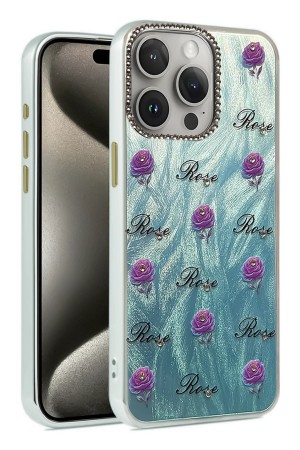 LRZ02 iPhone 14 Pro Kılıf Blade Aynalı Desenli Kapak - Desen 9&hellip;