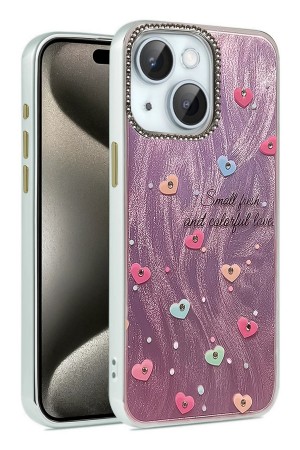 LRZ02 iPhone 15 Plus Kılıf Blade Aynalı Desenli Kapak - Desen 8&hellip;