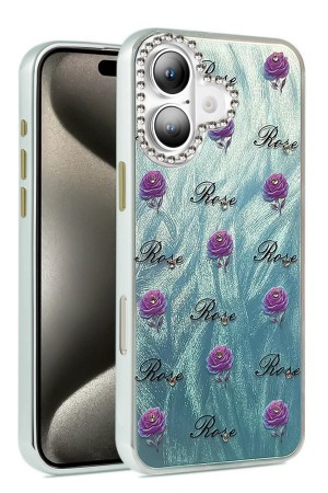 LRZ02 iPhone 16 Plus Kılıf Blade Aynalı Desenli Kapak - Desen 9&hellip;