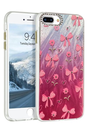 LRZ02 iPhone 7 Plus Kılıf Blade Aynalı Desenli Kapak - Desen 3&hellip;