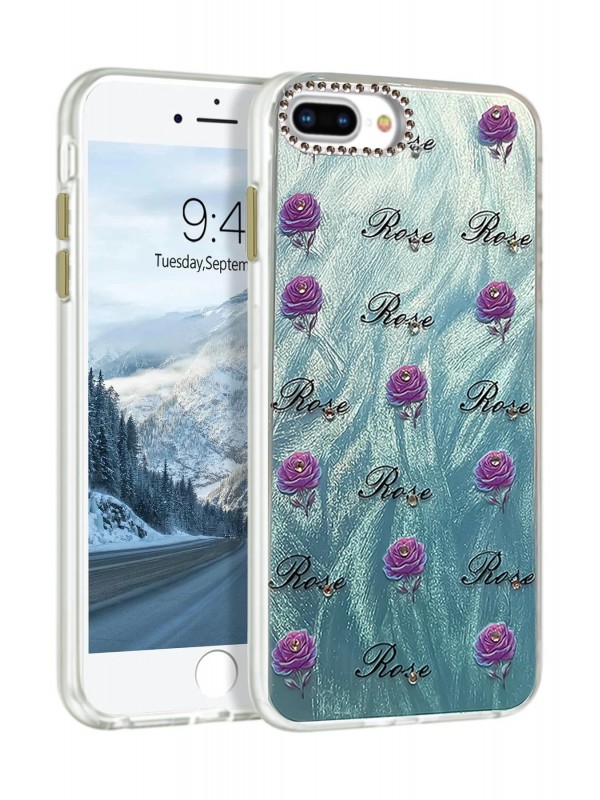 LRZ02 iPhone 7 Plus Kılıf Blade Aynalı Desenli Kapak - Desen 9&hellip;