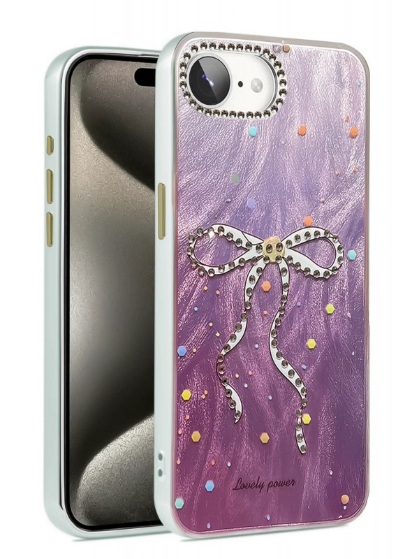 LRZ02 iPhone 16E Kılıf Blade Aynalı Desenli Kapak - Desen 3&hellip;