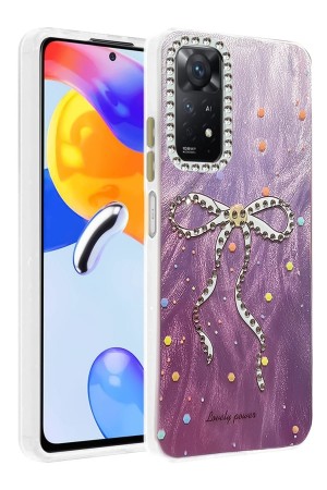 LRZ02 Xiaomi Redmi Note 12 Pro 4G Kılıf Blade Aynalı Desenli Kapak - De&hellip;