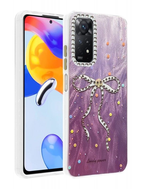 LRZ02 Xiaomi Redmi Note 12 Pro 4G Kılıf Blade Aynalı Desenli Kapak - De&hellip;