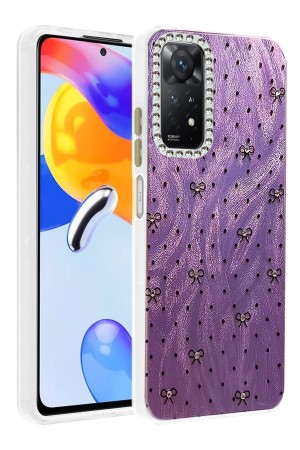 LRZ02 Xiaomi Redmi Note 12 Pro 4G Kılıf Blade Aynalı Desenli Kapak - De&hellip;