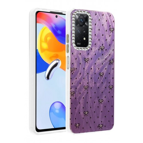 LRZ02 Xiaomi Redmi Note 12 Pro 4G Kılıf Blade Aynalı Desenli Kapak - Desen 2