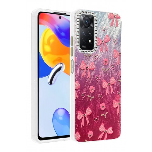 LRZ02 Xiaomi Redmi Note 12 Pro 4G Kılıf Blade Aynalı Desenli Kapak - Desen 3