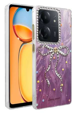 LRZ02 Xiaomi Redmi 13C Kılıf Blade Aynalı Desenli Kapak - Desen 1&hellip;