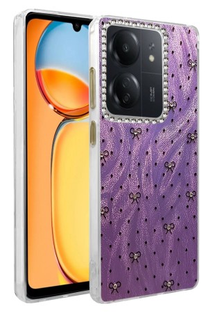 LRZ02 Xiaomi Redmi 13C Kılıf Blade Aynalı Desenli Kapak - Desen 2&hellip;